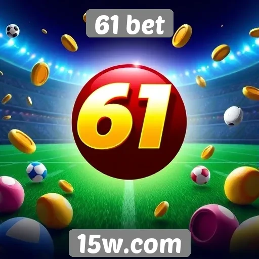 Variedade de jogos oferecidos no 61 bet